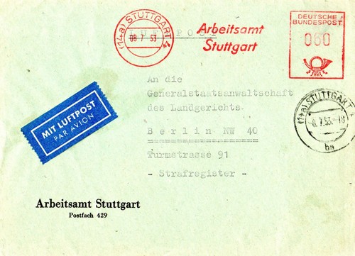 Absenderfreistempel bund - -,