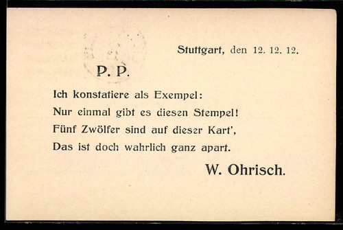 Ansichtskarte stuttgart - ansichtskarte,