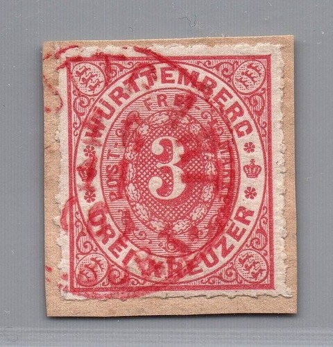 Württemberg michel nummer - michel, 38