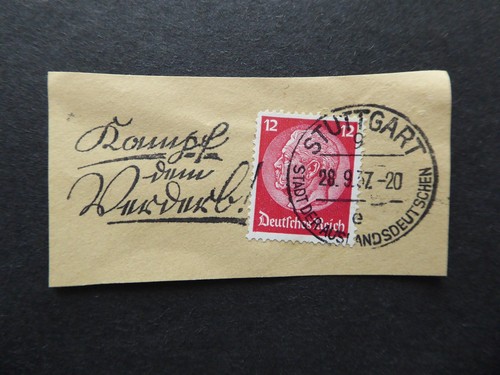 Deutsches reich stuttgart - -,