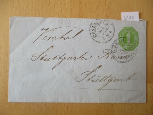 Württemberg umschlag - (633),