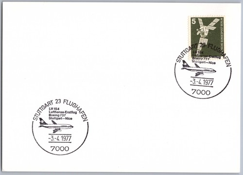 Karte sst sonderstempel - karte,
