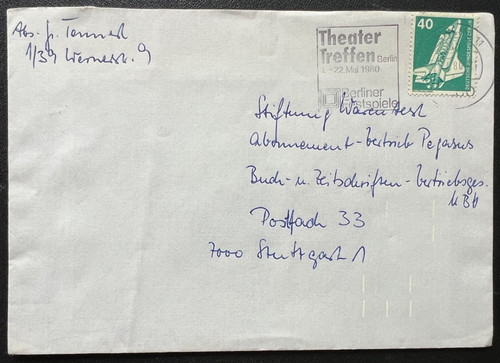 Berlin 1980 brief - 1980,, 498