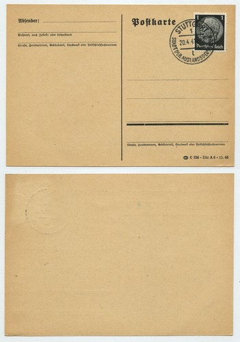 121884 stempel stuttgart - stempel:,