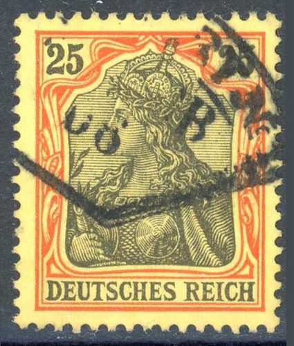 Reich 73 gestempelt - 73, mit