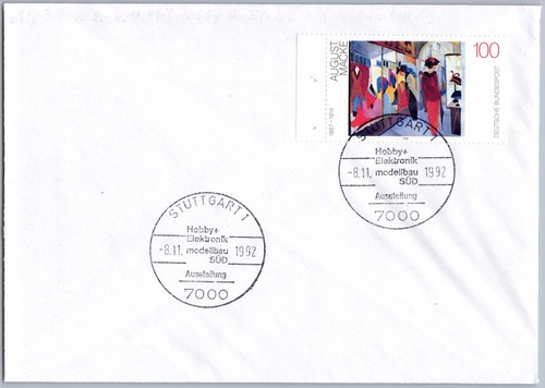 Sonderstempel stuttgart 1992 - sonderstempel,