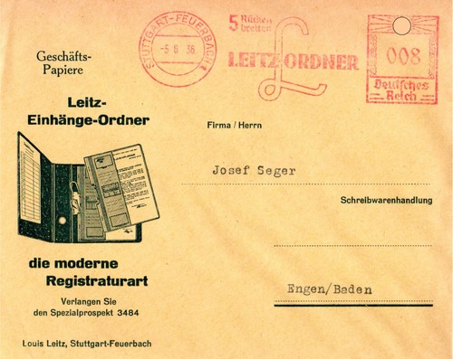 Absenderfreistempel reich - -,