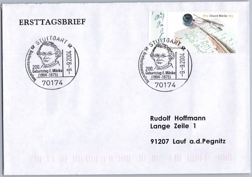Sonderstempel stuttgart 2004 - stuttgart,