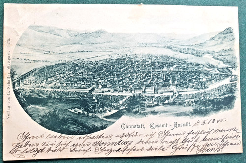 Stuttgart cannstatt 1900 - cannstatt,