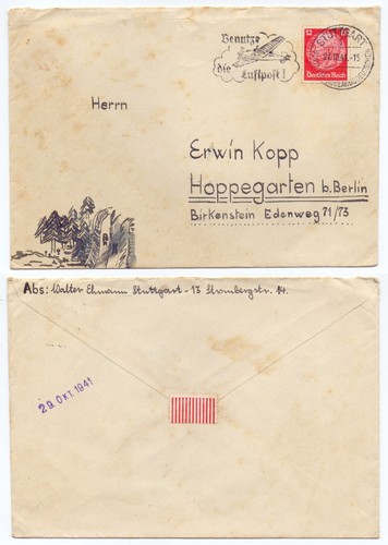 124814 beleg werbestempel - -,