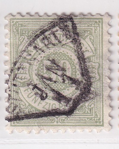 Württemberg 51 schwarzer - württemberg, nr.