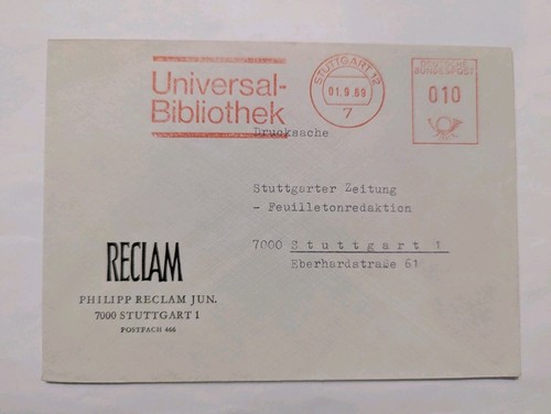 Bund brief freistempel - bund, reclam