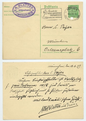 112197 stempel besucht die - stempel:,