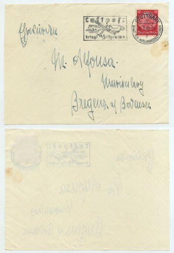 76091 werbestempel luftpost - 76091,