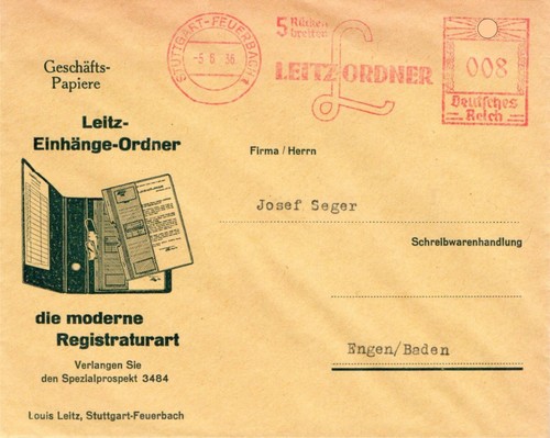 Absenderfreistempel reich - absenderfreistempel, d.