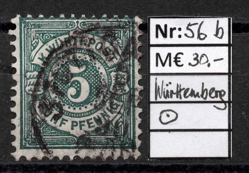 Württemberg nr 56 b - 56,