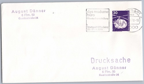 Brief sst sonderstempel - brief,