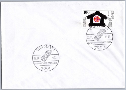 Sonderstempel stuttgart 1992 - sonderstempel,