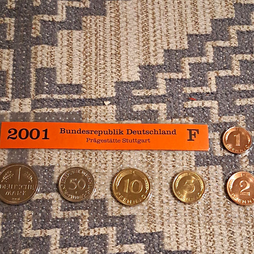 Brd kursmünzensatz 2001 - kursmünzensatz,