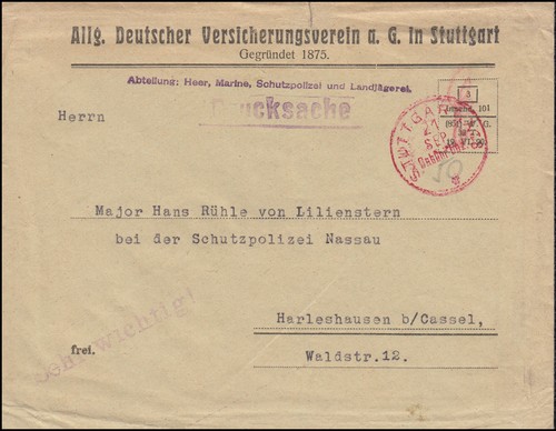 Infla-Notausgabe