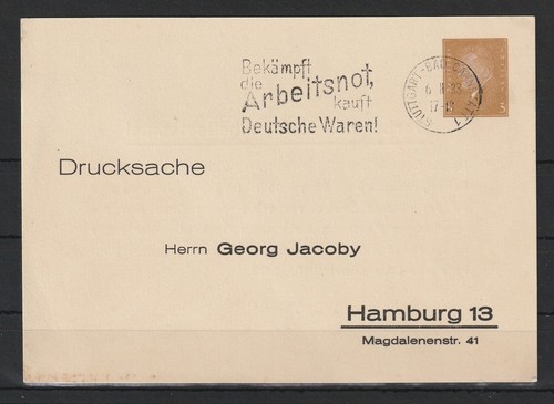 Privat ganzsache karte - dr,