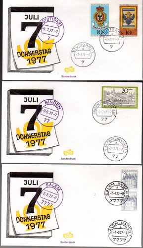 Kuriositäten stempel 7 77 - kuriositäten,