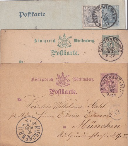Tolle ganzsachen mit - 3,