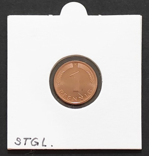 Pfennig stempelglanz münze - 1,