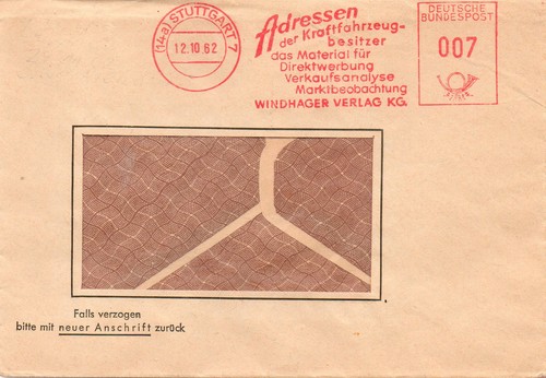 Absenderfreistempel bund - -,