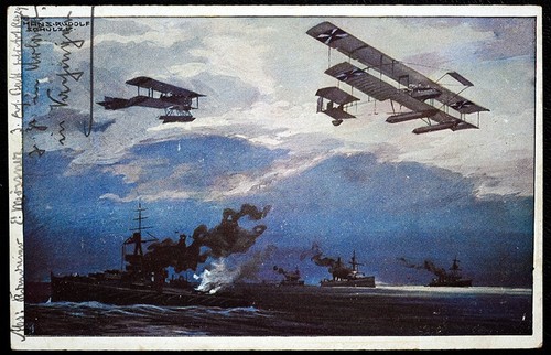 Original postkarte luftflotte - original,